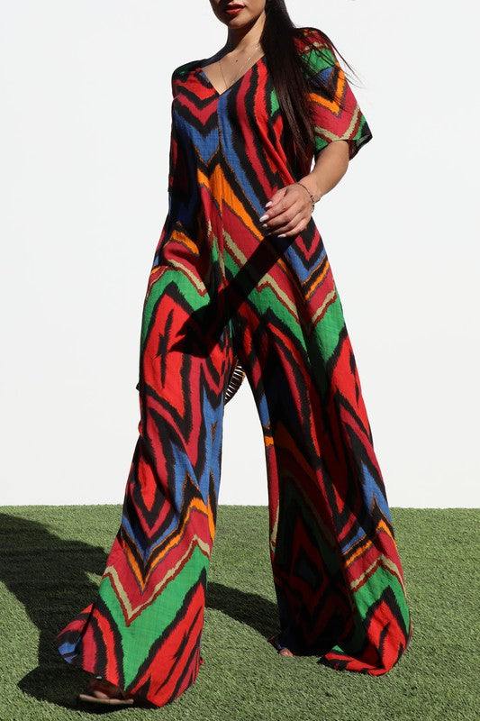 Color Crash Jumpsit